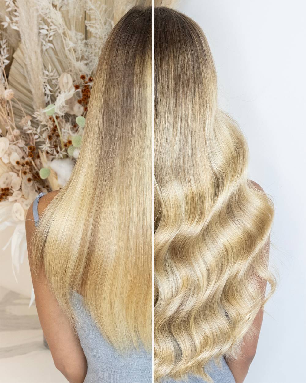 Hair extensions makeover