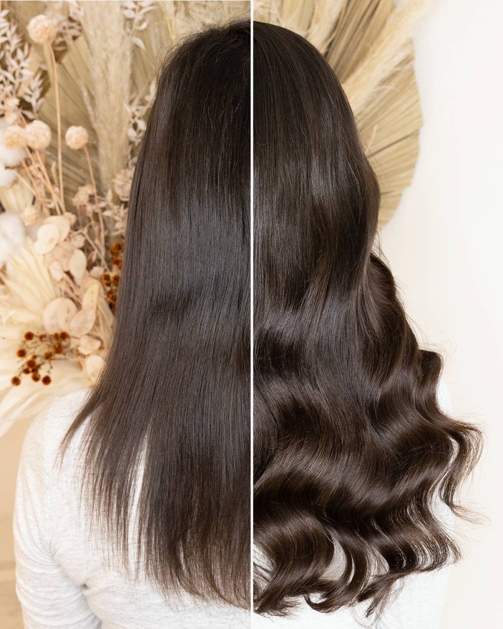 Lush, voluminous hair