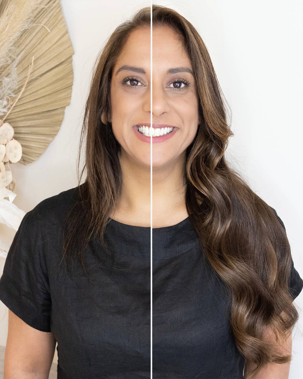 Hair transformation with premium extensions