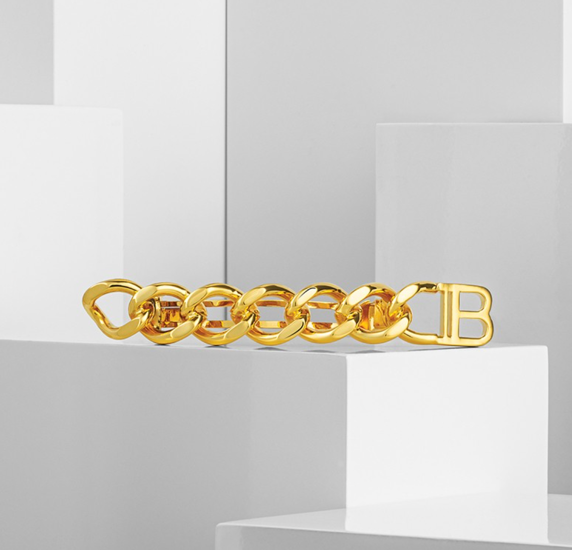 Balmain Limited Edition Chain Barrette pour Cheveux FW21