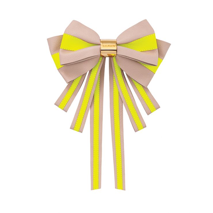  Balmain Limited Edition Barrette pour Cheveux Bow SS2022 