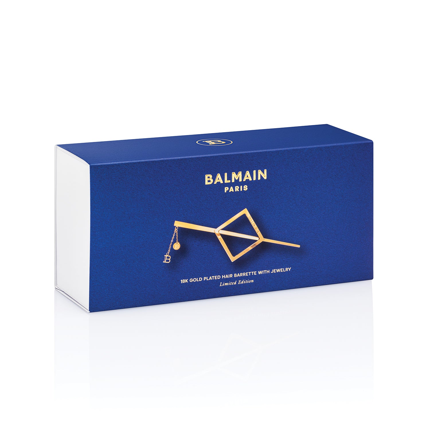 Balmain Limited Edition Gold Barrette and Pin SS2021 - Pour Cheveux 18K Gold 