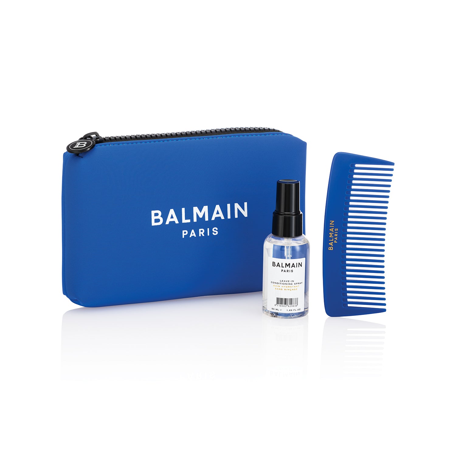 Balmain Limited Edition Cosmetic Bag SS21 Cobalt Blue 