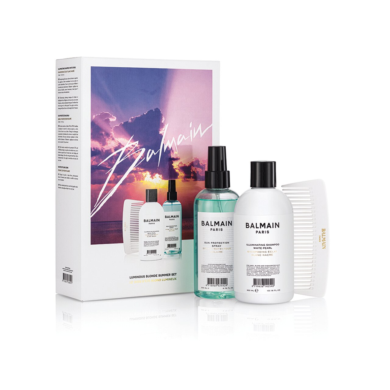  Balmain Luminous Blonde Set - Limited Edition SS20 