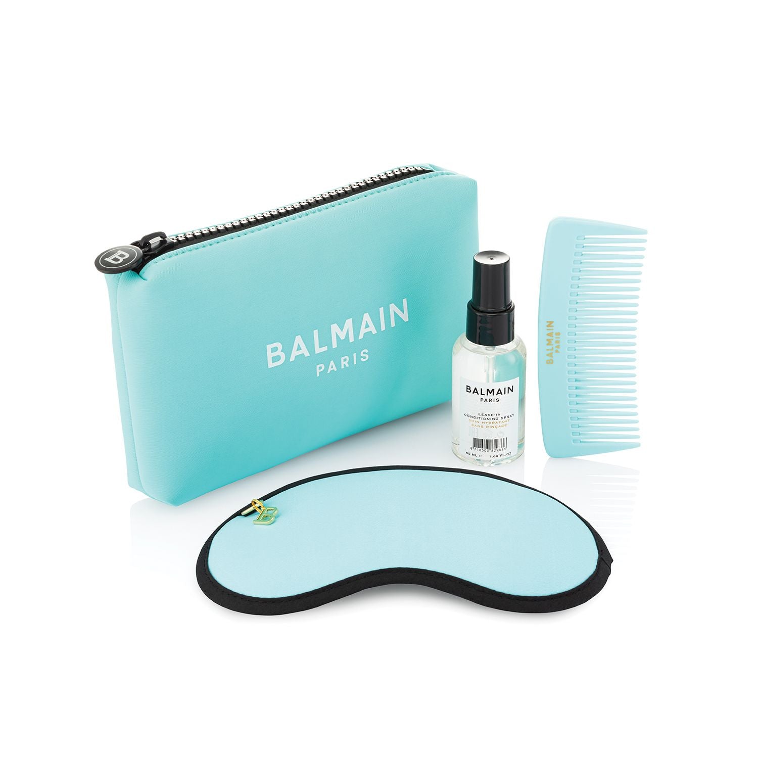  Balmain Limited Edition Cosmetic Bag SS21 Turqouise 